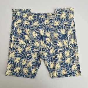 LulaRoe Disney Mickey Mouse Leggings, Lularoe Disney Leggings,‎ Lularoe Blue Q7